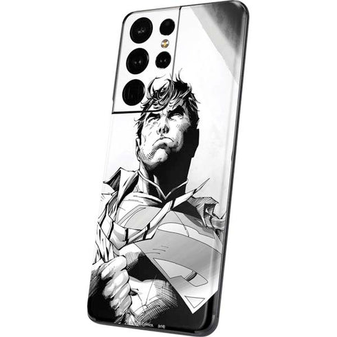 DC Comics Superman Unchained #1 SD Comic Con Variant Cover New 52 Art by Jim Lee Galaxy S21 Ultra 5G Skin